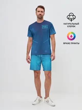 Мужской костюм с шортами / PUBG Guard Light