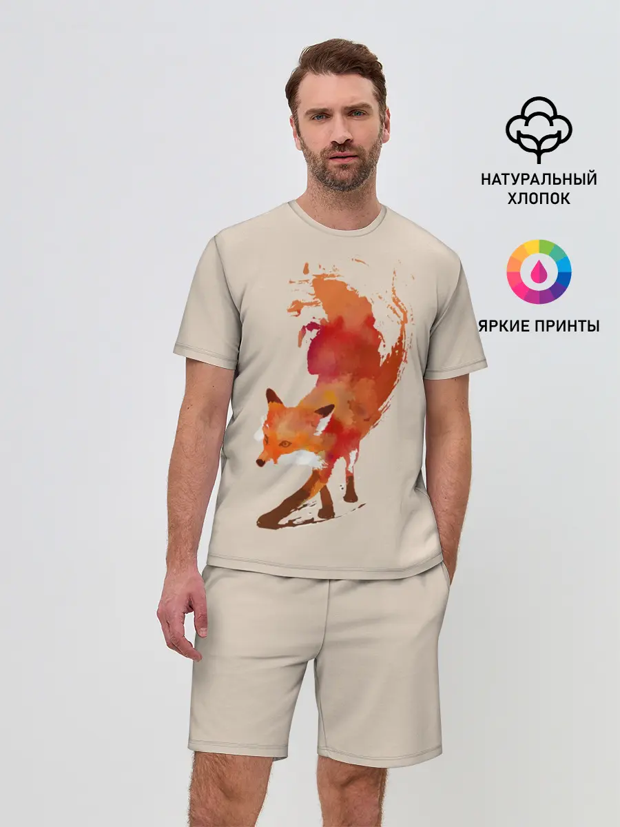 Мужской костюм с шортами / Paint Fox