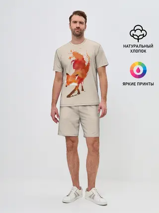 Мужской костюм с шортами / Paint Fox