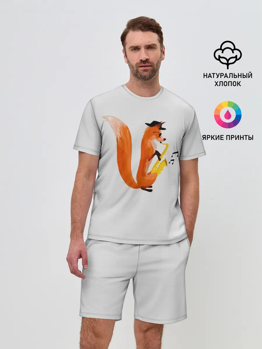 Мужской костюм с шортами / Джаз Лис