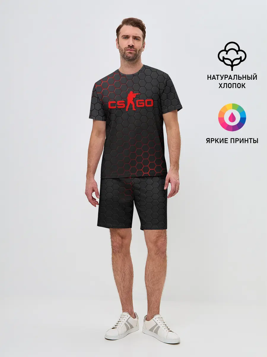 Мужской костюм с шортами / 3Counter-Strike