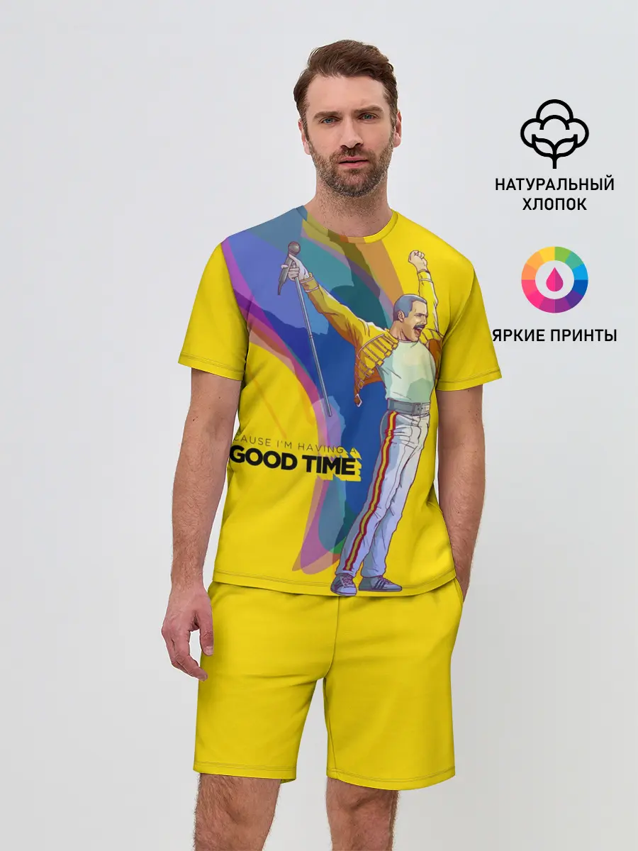 Мужской костюм с шортами / Фредди Меркьюри