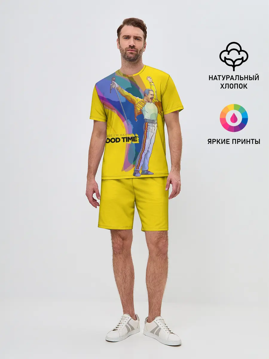 Мужской костюм с шортами / Фредди Меркьюри