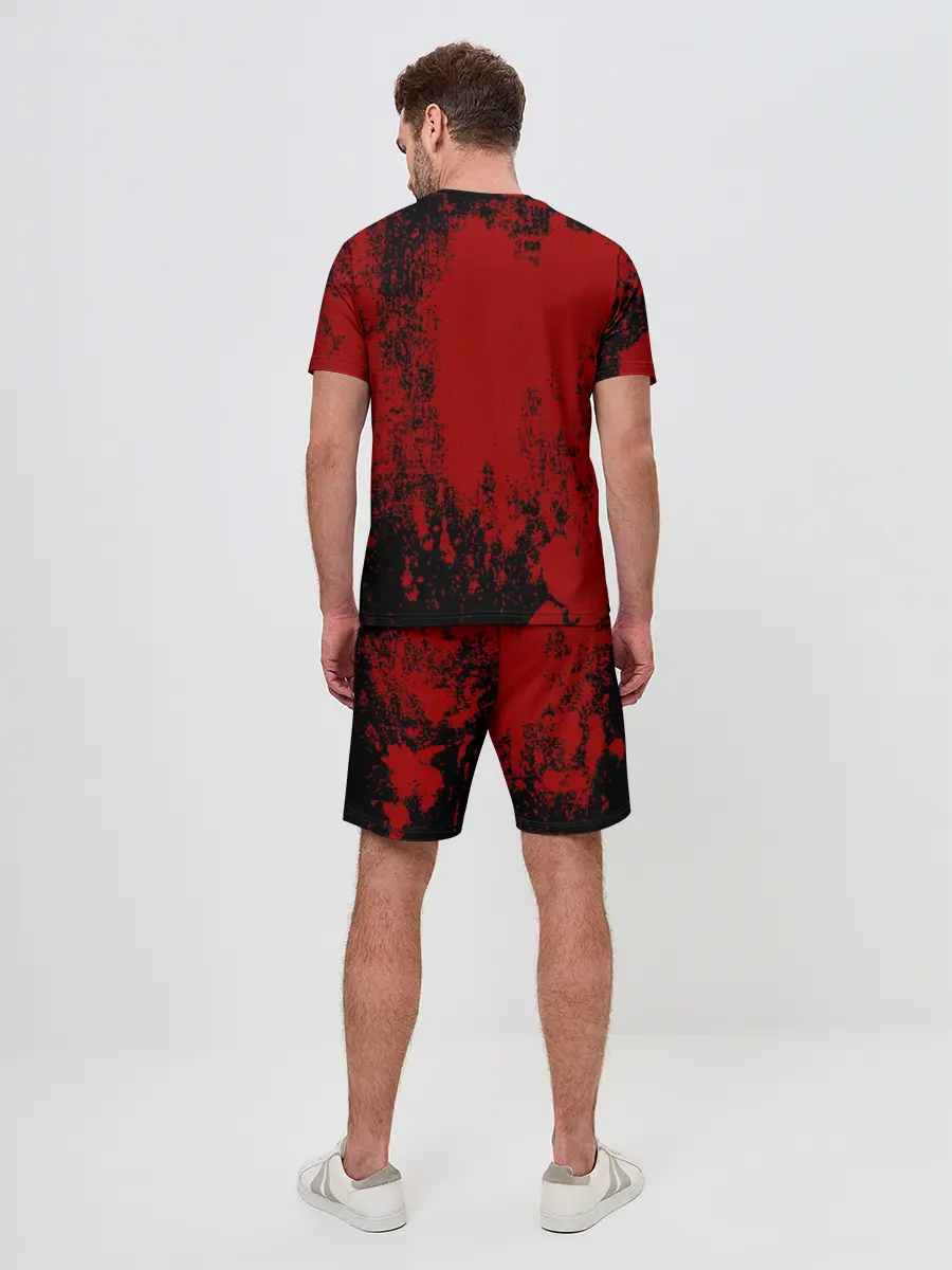 Мужской костюм с шортами / Red blood