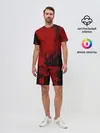 Мужской костюм с шортами / Red blood
