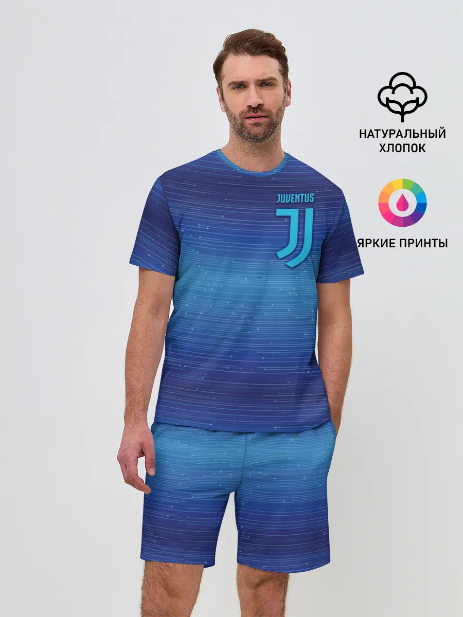 Мужской костюм с шортами / Juventus new uniform