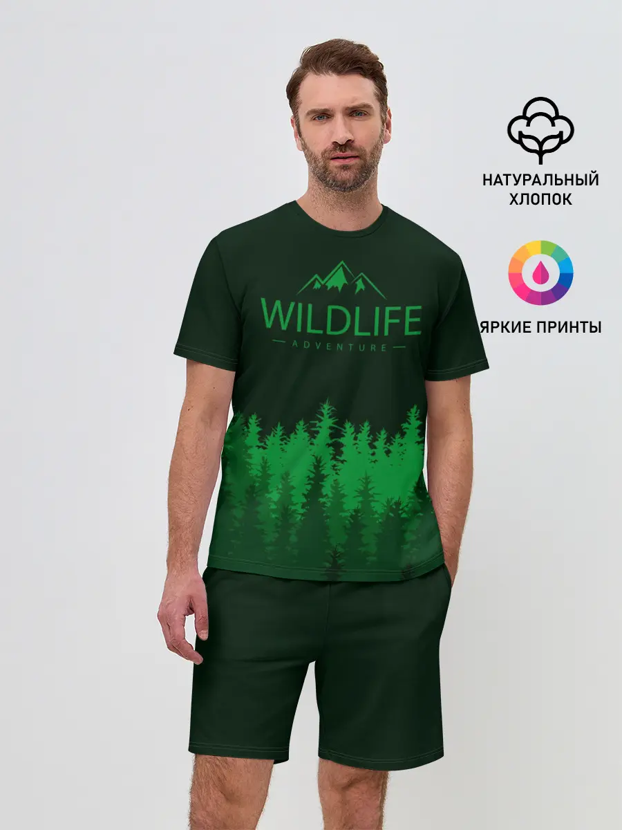 Мужской костюм с шортами / adventure