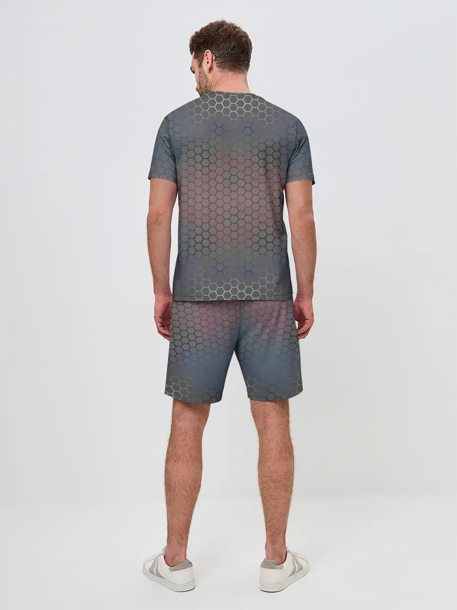 Мужской костюм с шортами / Кевлар Color Big