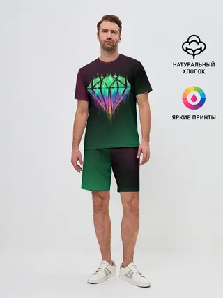 Мужской костюм с шортами / Бриллиант