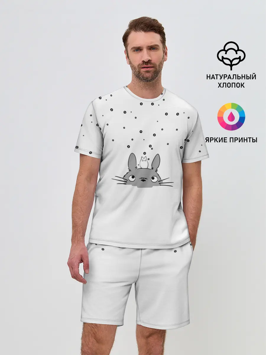 Мужской костюм с шортами / Totoro The Rain