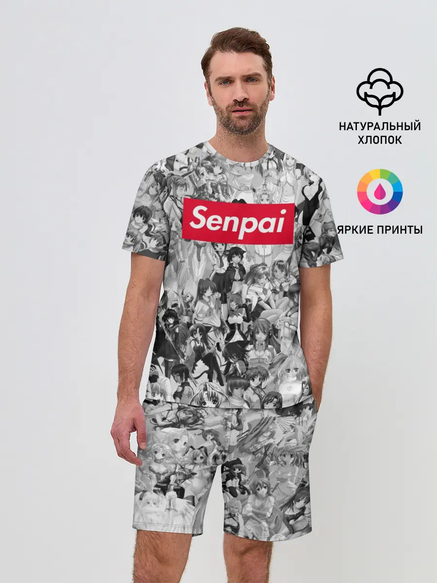 Мужской костюм с шортами / SENPAI