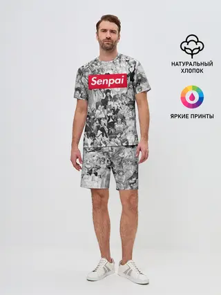 Мужской костюм с шортами / SENPAI