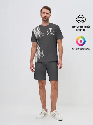 Мужской костюм с шортами / I Love Rock