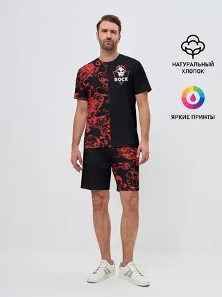 Мужской костюм с шортами / I Love Rock