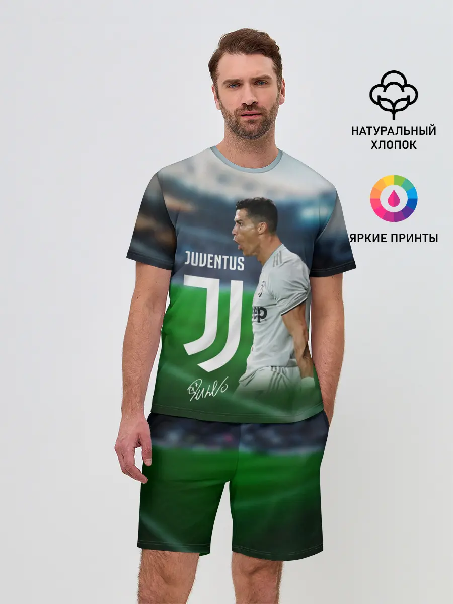 Мужской костюм с шортами / Роналдо Ювентус