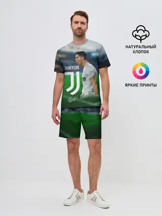 Мужской костюм с шортами / Роналдо Ювентус