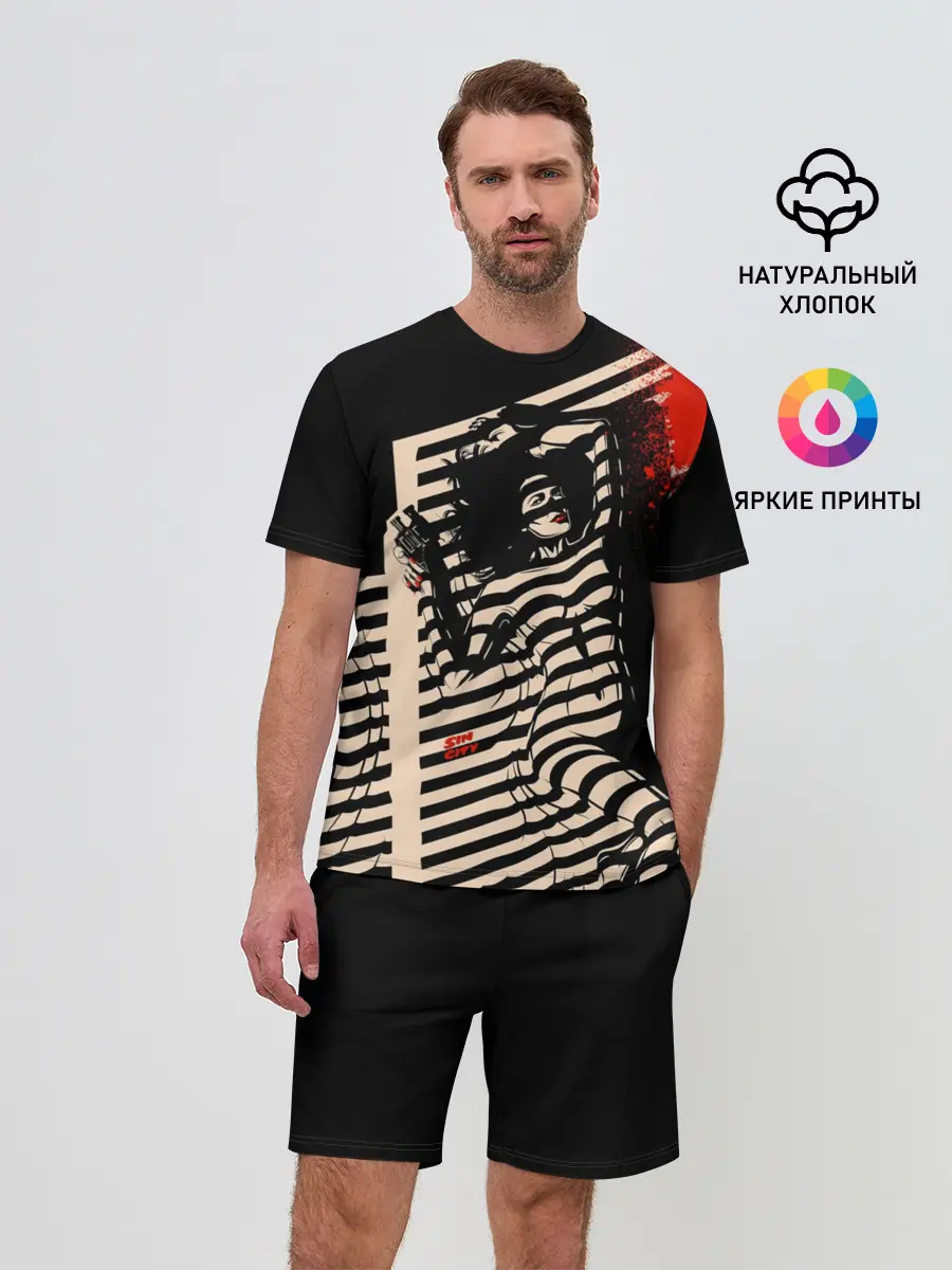 Мужской костюм с шортами / Sin City - Ava