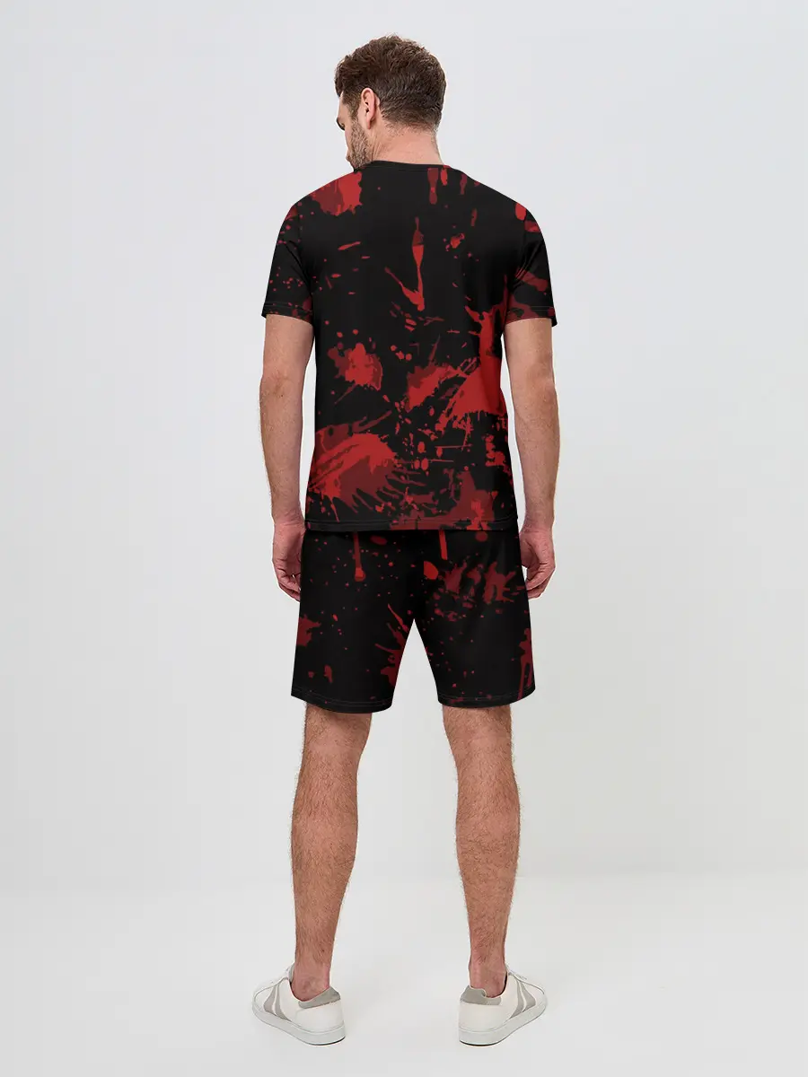 Мужской костюм с шортами / БУРГЕРМЕН FORTNITE