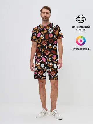 Мужской костюм с шортами / Вкусняшки