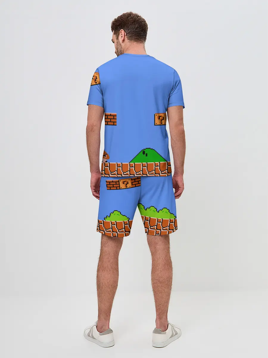 Мужской костюм с шортами / Bowsette