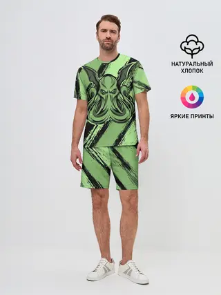 Мужской костюм с шортами / Ктулху