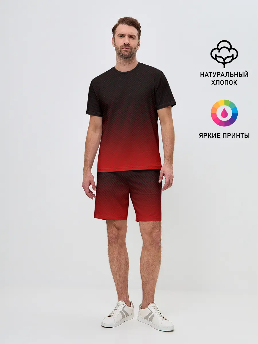 Мужской костюм с шортами / RED CARBON