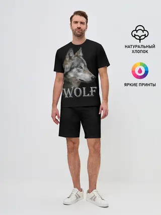 Мужской костюм с шортами / Wolf