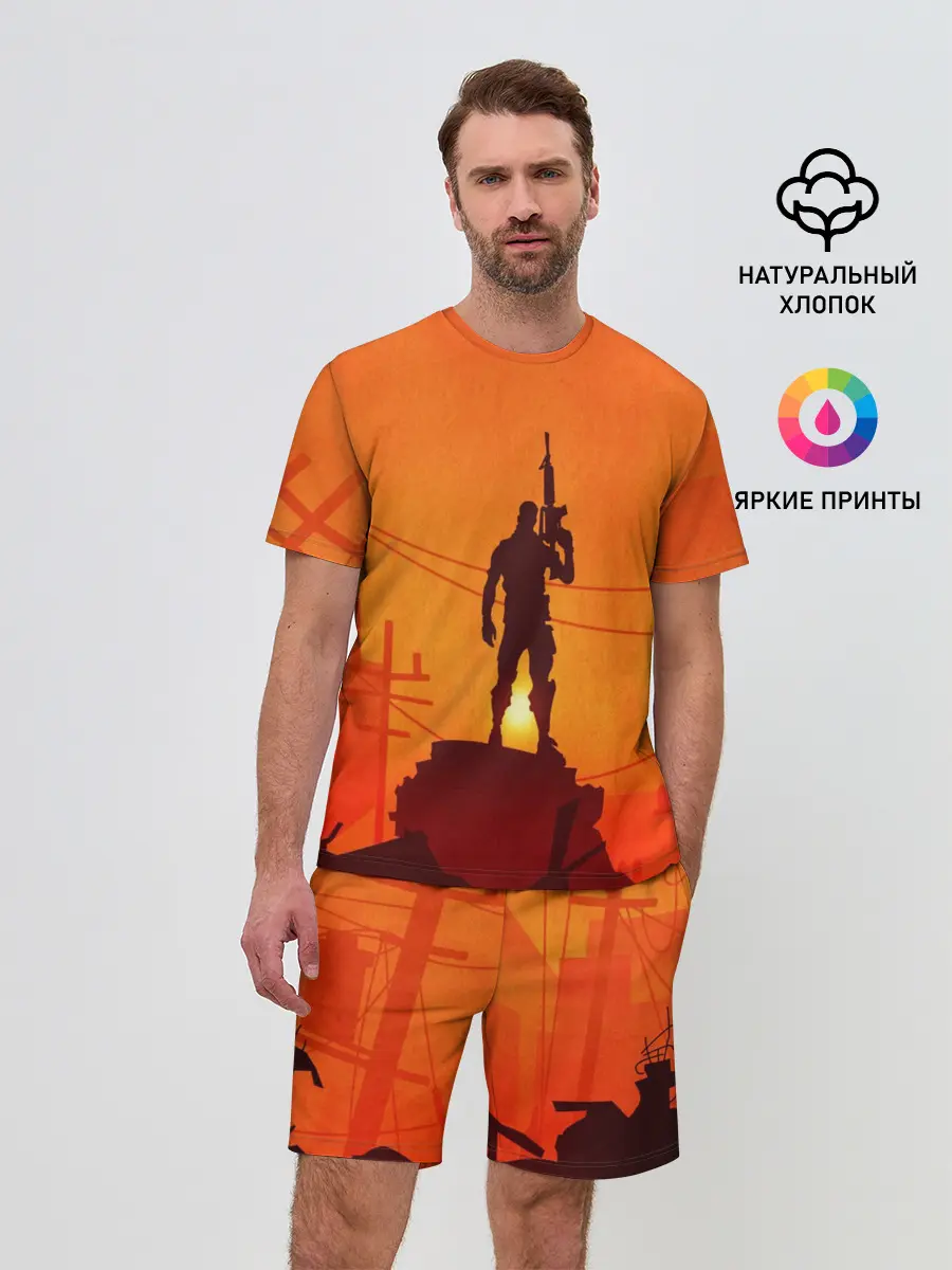 Мужской костюм с шортами / FORTNITE