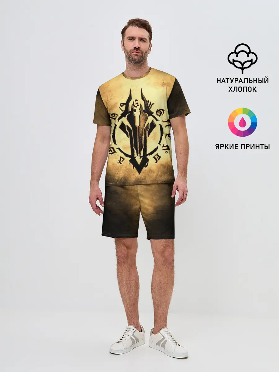 Мужской костюм с шортами / Darksiders LOGO