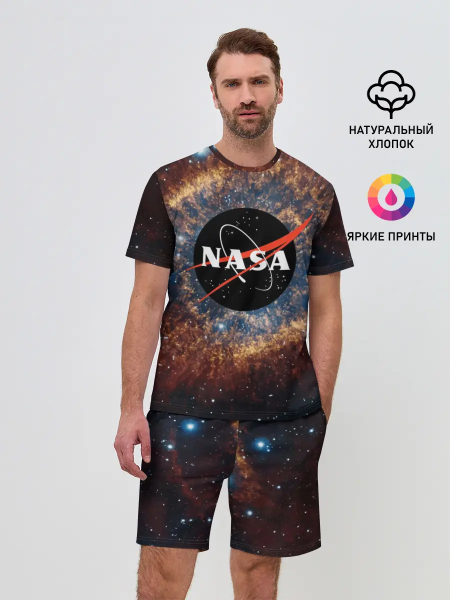 Мужской костюм с шортами / NASA