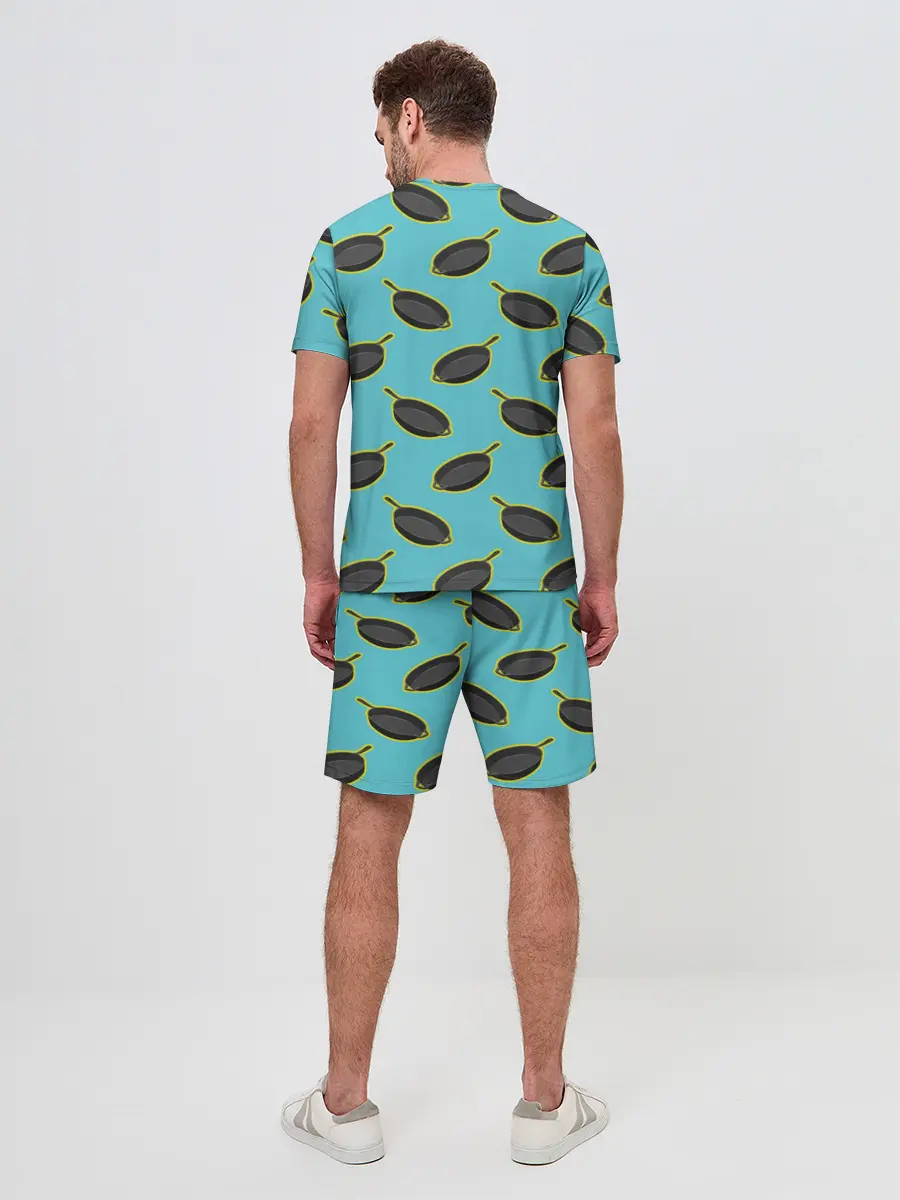 Мужской костюм с шортами / PUBG Сковородочки