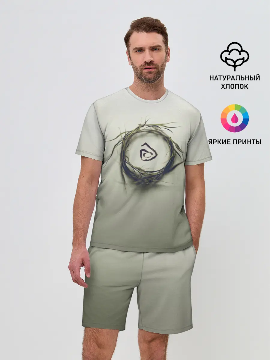 Мужской костюм с шортами / Настоящий Детектив Символ