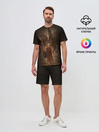 Мужской костюм с шортами / русь