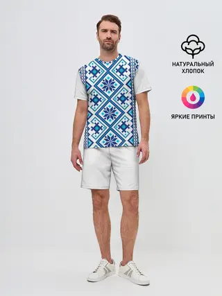 Мужской костюм с шортами / русь