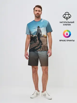 Мужской костюм с шортами / PUBG