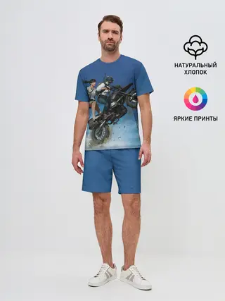 Мужской костюм с шортами / PUBG