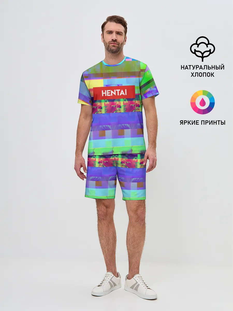 Мужской костюм с шортами / Японская анимация