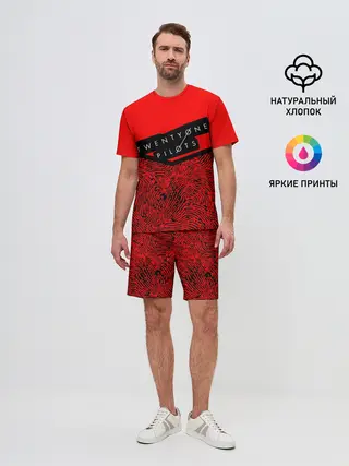 Мужской костюм с шортами / Twenty One Pilots