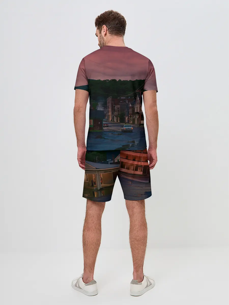 Мужской костюм с шортами / Кошачья Атака!