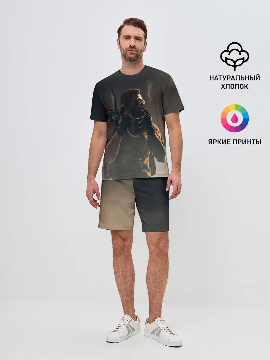 Мужской костюм с шортами / Counter-Strike