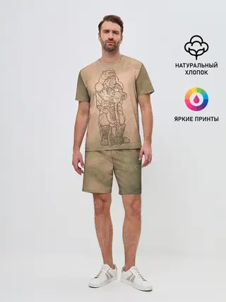 Мужской костюм с шортами / русь