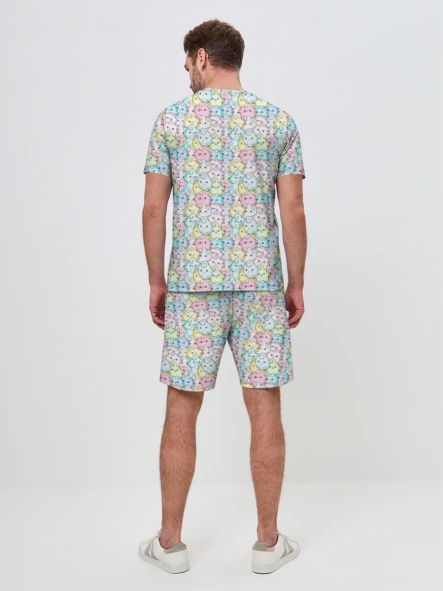 Мужской костюм с шортами / Kawaii night