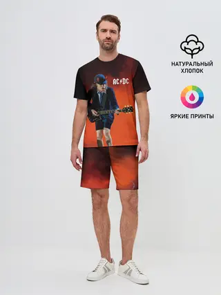 Мужской костюм с шортами / AC/DC
