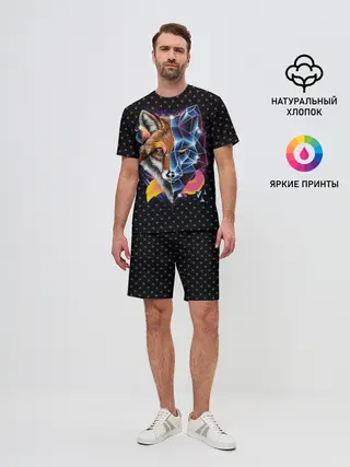Мужской костюм с шортами / Super Space Fox