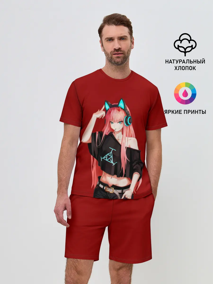 Мужской костюм с шортами / Anime lets play