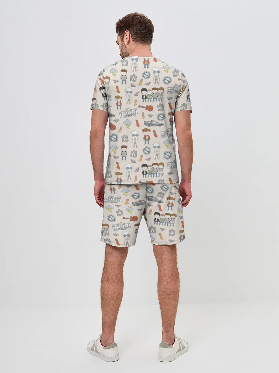 Мужской костюм с шортами / Back to the future_5