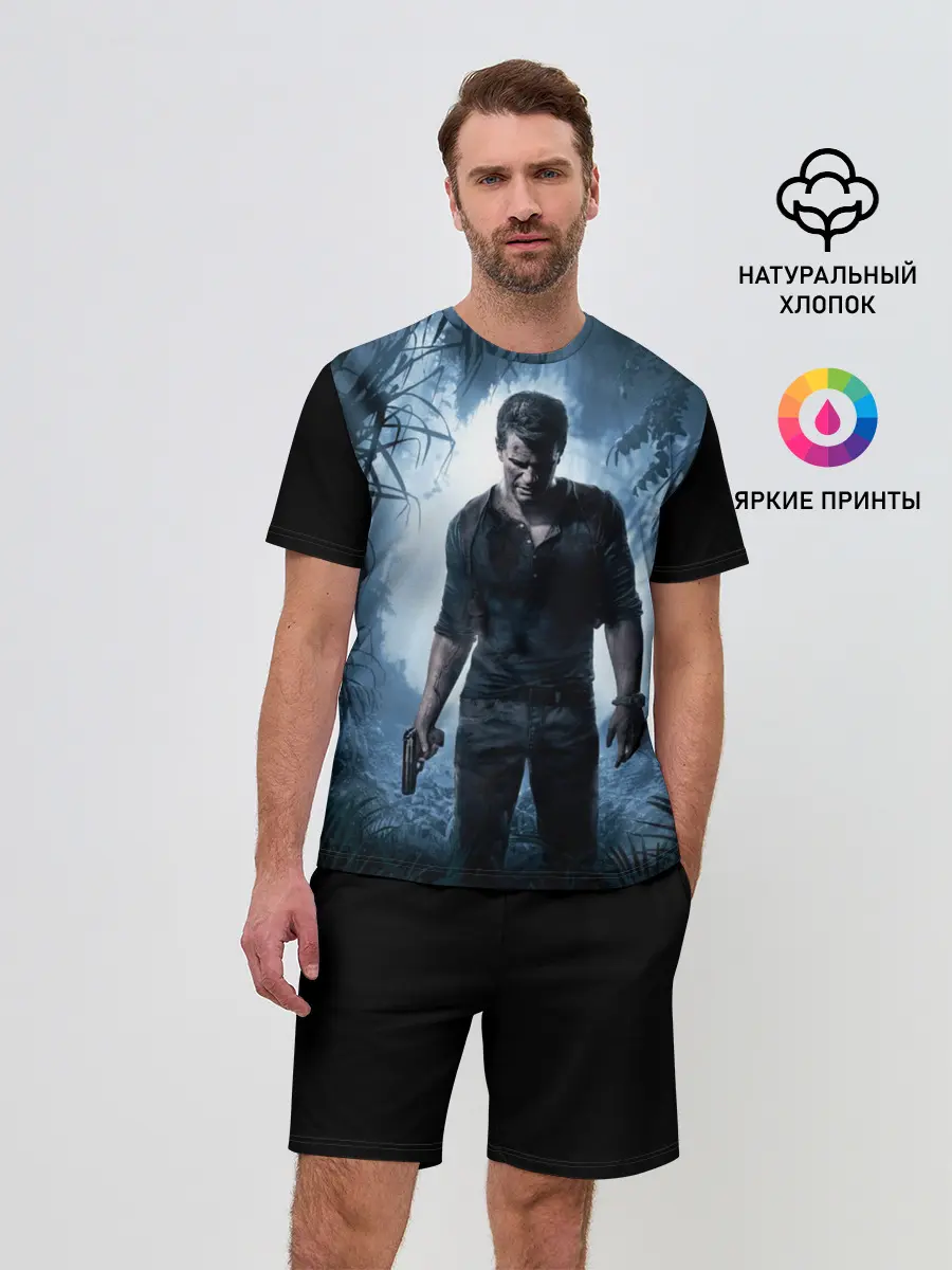 Мужской костюм с шортами / Uncharted 4