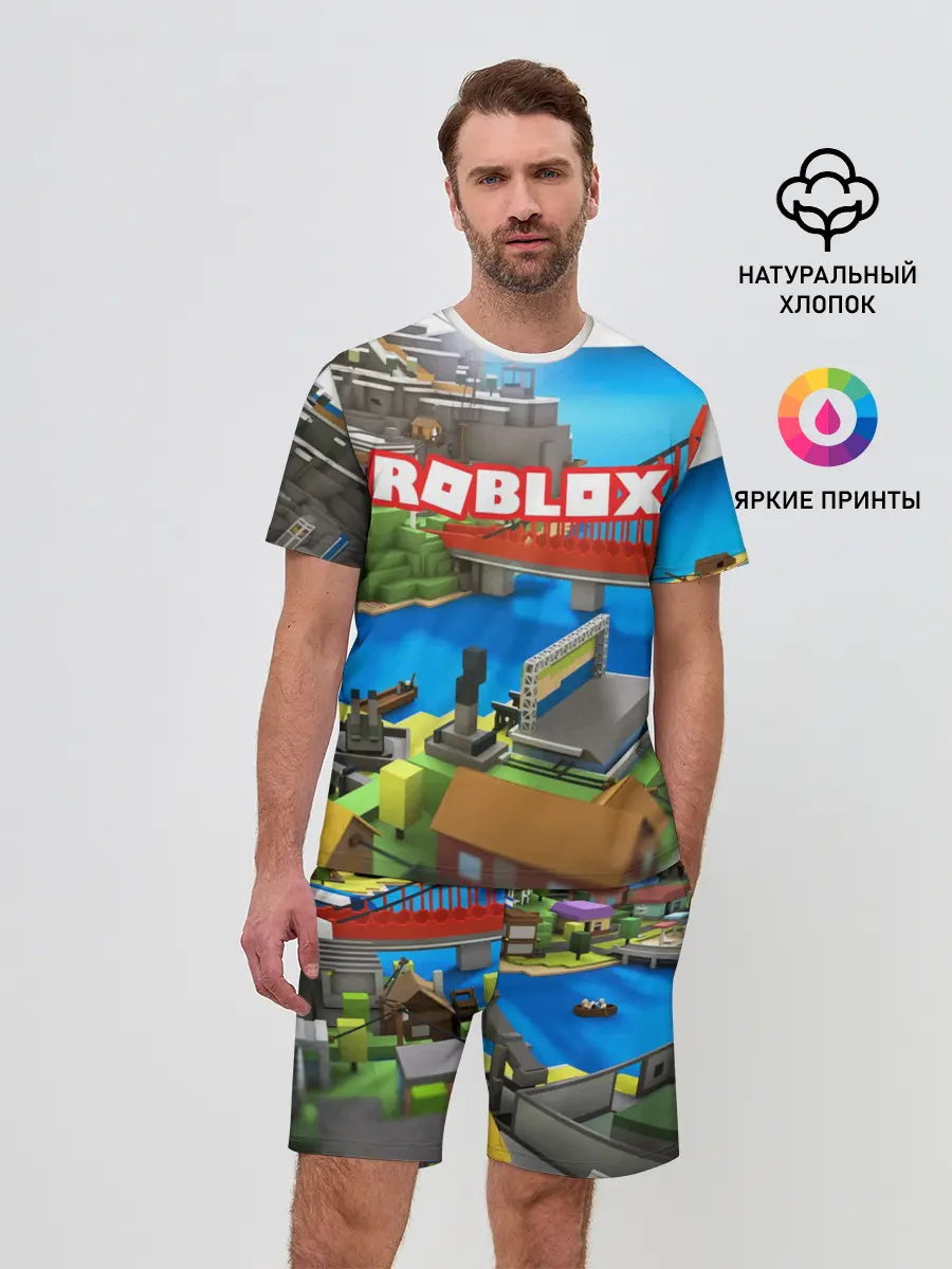 Мужской костюм с шортами / ROBLOX