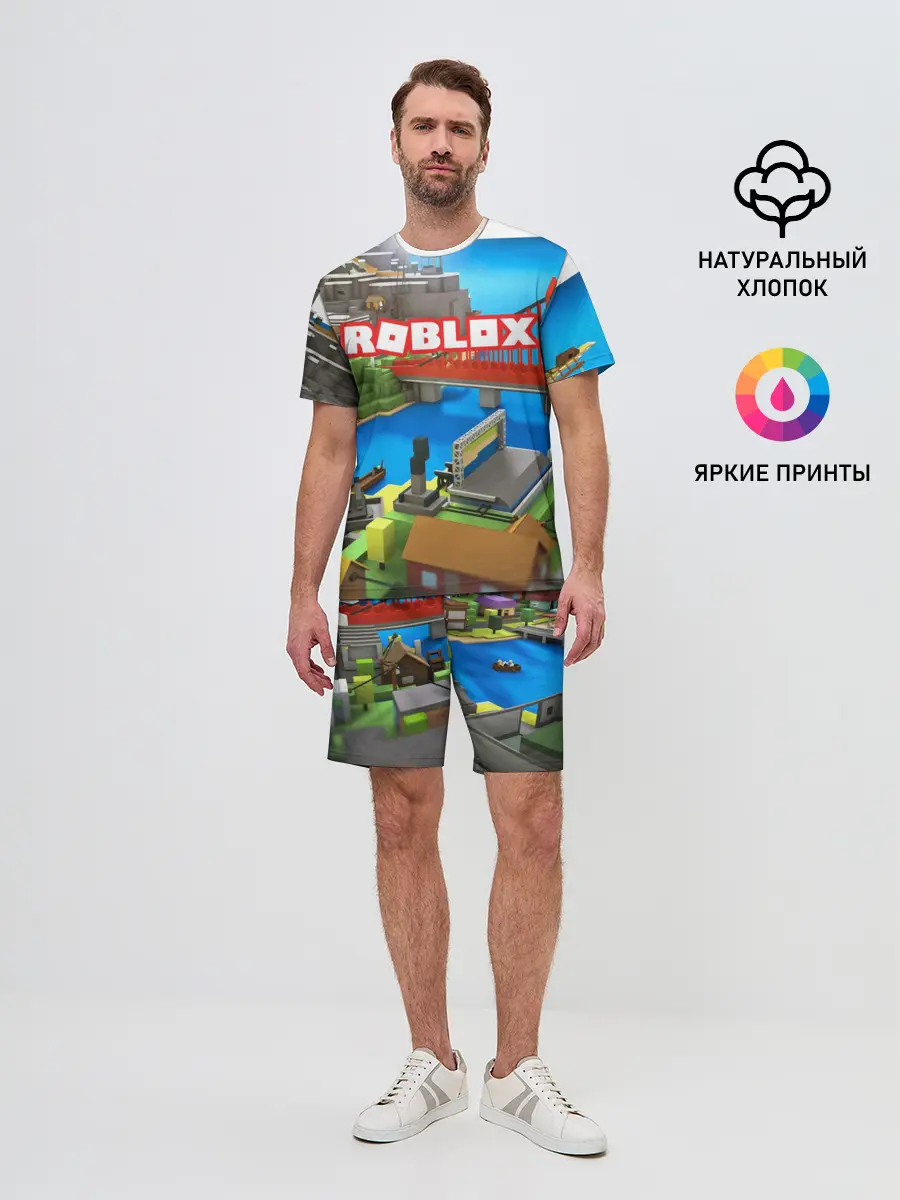 Мужской костюм с шортами / ROBLOX