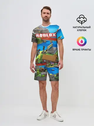 Мужской костюм с шортами / ROBLOX